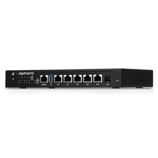 Ubiquiti EdgeRouter 6P router Gigabit Ethernet Negro