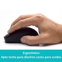 Ewent EW3256 teclado Ratón incluido Universal RF inalámbrico QWERTY Español Negro