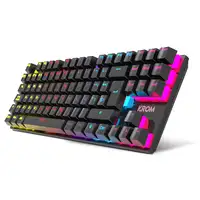 Krom Kasic TKL teclado Juego USB Negro