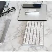 Teclado Advance Compact Aluminio  BlancoPlata