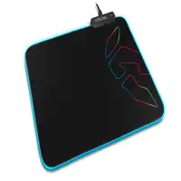 Krom Knout RGB Alfombrilla de ratón para juegos Negro