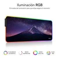 Alfombrilla Con Led Para Ratón Extra Grande Montaña