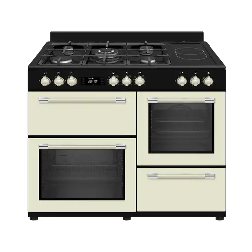 SOLTHERMIC® COCINA GAS-VTC CREMA RANGE COOKER 100 PROFESIONAL 3 HORNOS ELÉCTRICOS