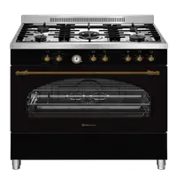 SOLTHERMIC® COCINA P9503YEWSA GAS PROFESIONAL NEGRA RÚSTICA
