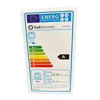 SOLTHERMIC® COCINA RANGE COOKER NEGRA RUSTICA 7 FUEGOS + 3 HORNOS ELÉCTRICOS