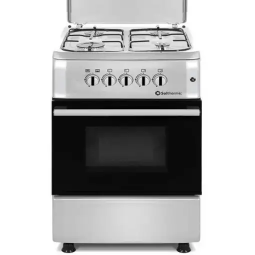 SOLTHERMIC® COCINA F5S40G2I GAS INOX 50X55
