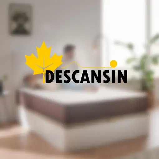 Cabecero de Cama Tapizado 105cm | Negro | Directo a suelo sin agujeros | Descansin
