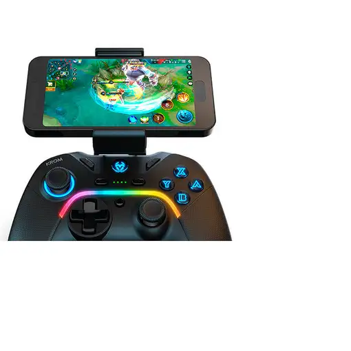Krom Kayros Negro Bluetooth Gamepad Analógico/Digital Android, Nintendo Switch, PC