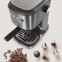 Cafetera Espresso Manual Toscana PRIXTON (20 Bares - Adaptador de Cápsulas )