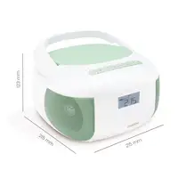 Radio CD Eden Bluetooth, puerto USB MP3, lector tarjeta Micro SD Metronic 477186