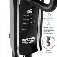 Ventilador nebulizador FAN-16NEBULIZADORNG - Mando  75W -Negro