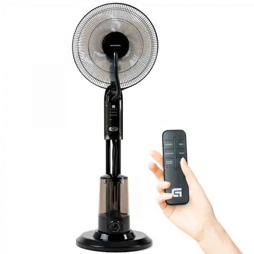 Ventilador nebulizador FAN-16NEBULIZADORNG - Mando  75W -Negro