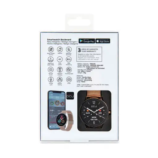 Smartwatch BOULEVARD oro rosa