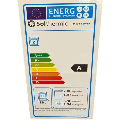SOLTHERMIC® PACK COCINA PROFESIONAL NEGRA RÚSTICA + CAMPANA NEGRA RÚSTICA 90