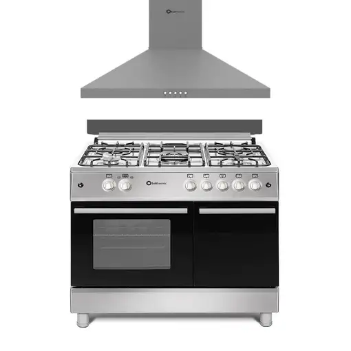 SOLTHERMIC® PACK COCINA GAS PORTABOMBONA + CAMPANA EXTRACTORA DE 90 NO FROST