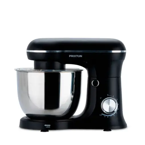 Batidora Amasadora KR250 PRIXTON (Bol Acero Inox. 5 Litros 1500 W - Negro)