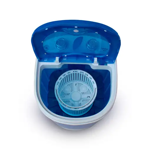 Mini Lavadora Portátil con Centrifugado,Camping,Capacidad 3Kg,Camper WM1111 Briebe