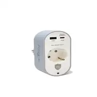 Regleta protec.sobret.1 toma USB A+C F152691 Garantía de por vida Force Power Lite