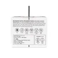 Mini altavoz Bluetooth 5W y tarjeta TF gris