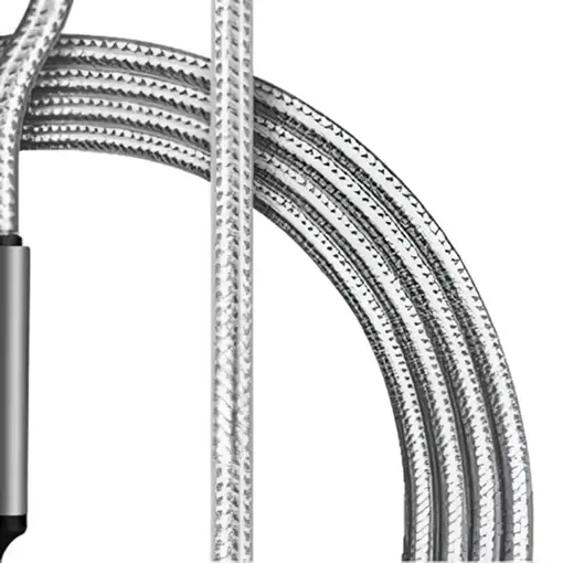 Cable 3 en 1 Universal Klack de 1 metro MicroUSB, Lightning y Tipo-C.