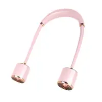 Ventilador de Cuello Klack Recargable por USB: Refresca Tu Día Rosa