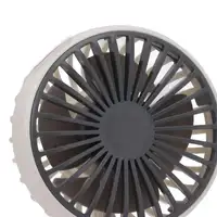 Ventilador Portátil De Cuello Klack De Doble Cabeza USB Blanco