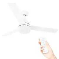 Ventilador techo Grunkel SKYECO-52, 35W, LED 24W, 6 vel., mando, temporizador