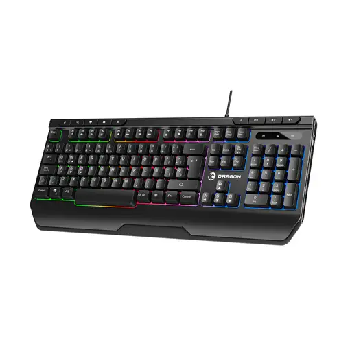 Kit Gaming Dragon PRIXTON - Teclado + Ratón + Auriculares + Alfombrilla