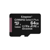 Kingston Technology Paquete de una tarjeta micSDXC Canvas Select Plus 100R A1 C10