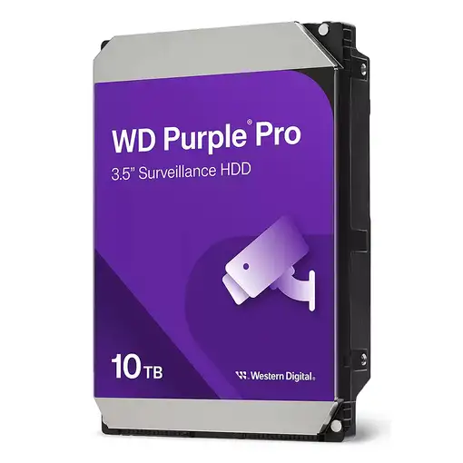 Western Digital Purple Pro WD102PURP disco duro interno 10 TB 7200 RPM 512 MB 3.5\