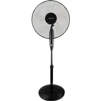 Ventilador Grunkel FAN-165RNG, 50W 3 vel, 5 aspas, base redonda, altura regulable