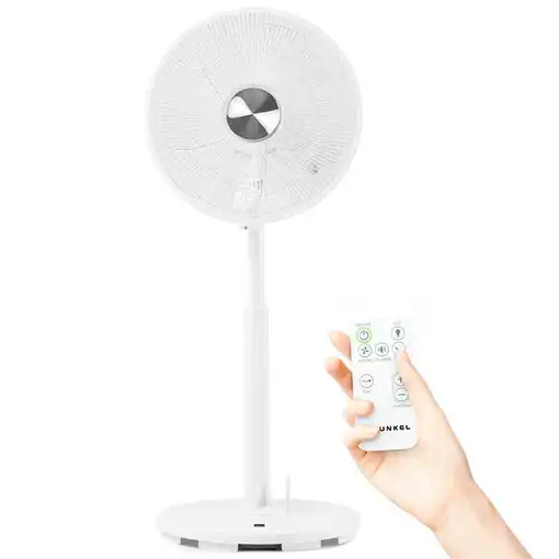 Ventilador Grunkel FAN-14SILENCE, 4 vel., 3 modos, mando y temporizador