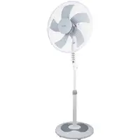 Ventilador Grunkel FAN-165R, 50W, 3 vel., 5 aspas, base redonda, altura regulable