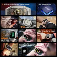 SmartWatch Klack Z79 Max  Reloj inteligente con pantalla HD IP68 Blanco