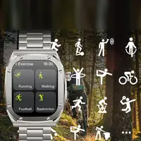 SmartWatch Klack Z79 Max  Reloj inteligente con pantalla HD IP68 Negro