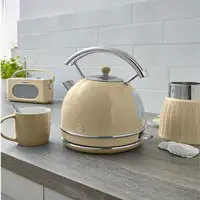 Retro Hervidor Agua Eléctrico, 1,8 L, Resistencia Oculta, sin BPA,SK14630CNEU SWAN