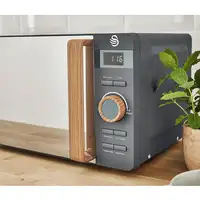 Nordic Microondas Digital, 20L, 6 Niveles, Temporizador, SM22036GRYNEU SWAN