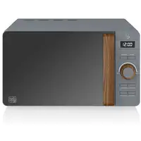 Nordic Microondas Digital, 20L, 6 Niveles, Temporizador, SM22036GRYNEU SWAN