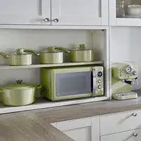 Retro Microondas Digital 20L, 5 Niveles de Potencia,  SM22030GNEU SWAN