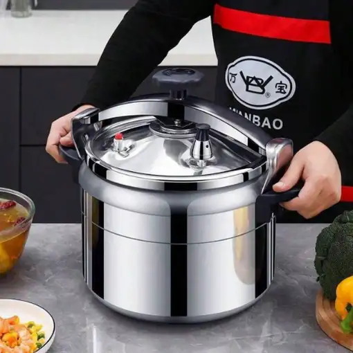 Olla a presión Klack de 7 Litros, de aleación de aluminio con asas doble