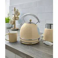 Retro Set Desayuno Hervidor Agua 1,8L, Tostadora,Microondas 20L, STRP2070CNEU SWAN