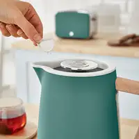 Nordic Set Desayuno, Hervidor Agua 1,7 L, Tostadora 2 rebanadas,STP2090GRENEU SWAN