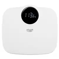 Báscula de Baño Digital, Alta Precisión 180Kg, Pantalla LED, BRI-SC1124W, Briebe