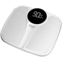 Báscula de Baño Digital, Alta Precisión 180Kg, Pantalla LED, BRI-SC1124W, Briebe
