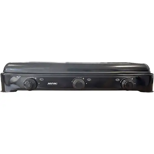 MPM SMILE-KN-03/1KB hobs Negro Encimera 60 cm Encimera de gas 3 zona(s)
