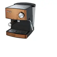 Cafetera Espresso Manual 15 bares 1,6 L, Brazo Doble Salida, AD 4404CR, Adler