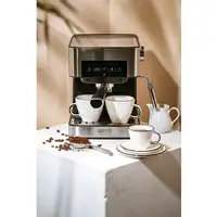 Cafetera Espresso Automática 15 bares 1,6L, Brazo Doble Salida CR 4410, Camry
