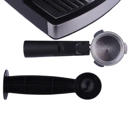 Cafetera Expresso Manual 15 Bares 1,6 L, Brazo Doble Salida, MS 4403, Mesko