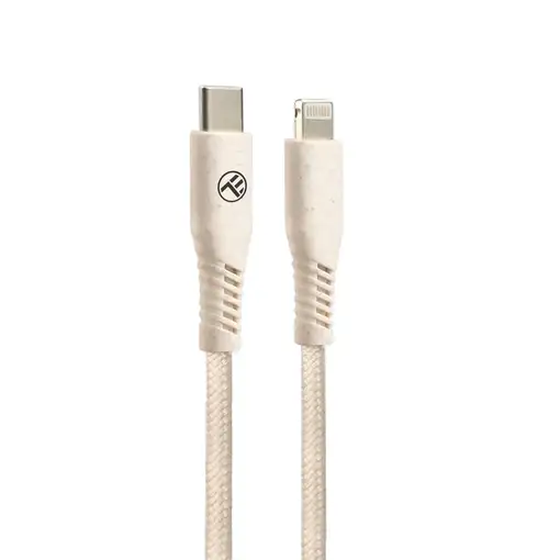 Cable de datos Tellur Green Tipo-C a Rayo, 2.4A, PD20W