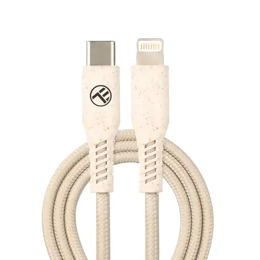 Cable de datos Tellur Green Tipo-C a Rayo, 2.4A, PD20W